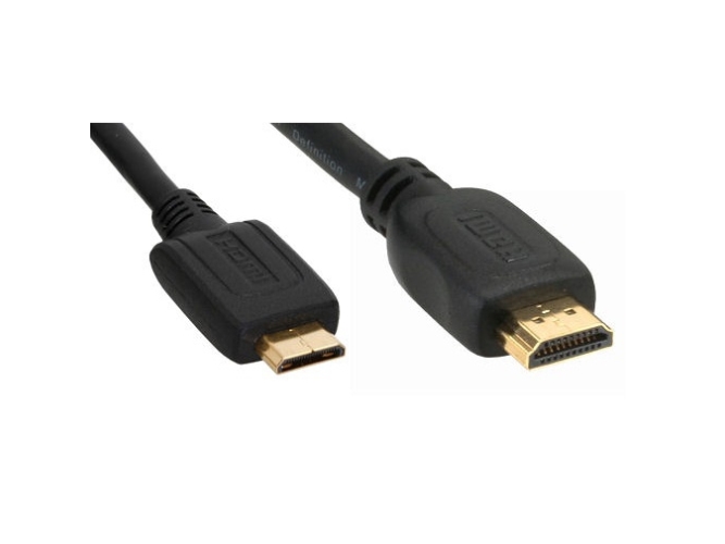 Inline High Speed Hdmi Mini Kabel, Stecker A Auf C, Verg. Kont., Schwarz, 5M, 5 M, Hdmi Typ A (Standard), Hdmi Type C (Mini), 10,2 Gbit/S, Schwarz