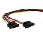 Inline Sata Strom-Y-Kabel Auf 2X 4-Pol Molex - 30Cm