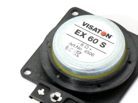 Visaton VS-EX60S, Sort, 12 g