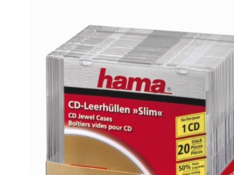 Hama 00011521, Transparent, Plast, 120 mm | Datorkomponenter - Hårddisk & Lagring - Medialagring | GameStuff