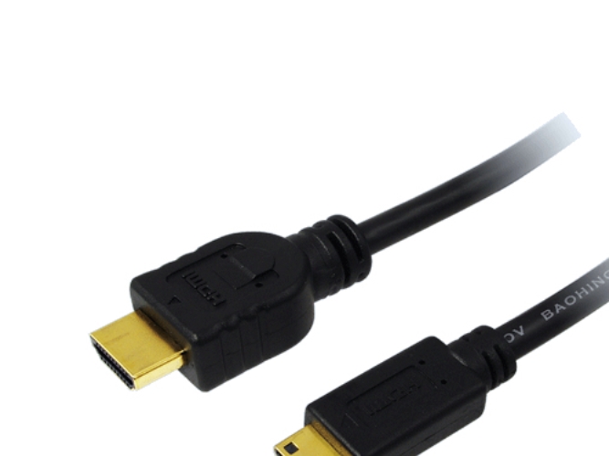 LogiLink CH0022, 1,5 m, HDMI Type A (Standard), HDMI Type C (Mini), 8,16 Gbit/sek., Sort