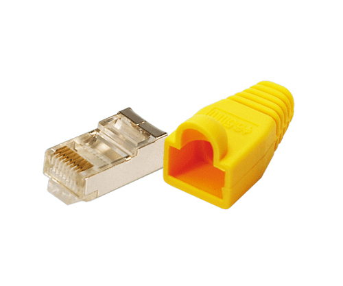 Logilink Mp0015, Rj-45, Gul, Guld, 100 Stk