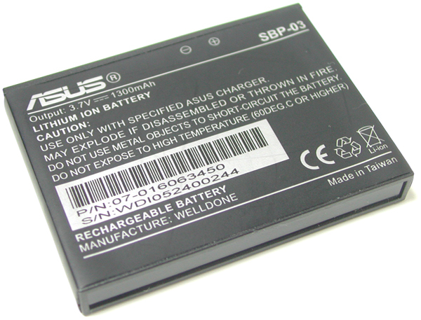 Asus Batteri För Handdator Litiumjon 1300 Mah Svart För Mypal A632 A632n A636 A636n A639