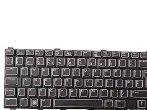 Dell 7M2gv, Tastatur, Engelsk, Baggrundsbelyst Tastatur, Dell, Alienware M17x