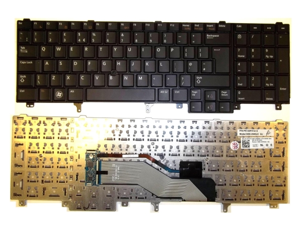 Dell 7Jjnh, Tastatur, Engelsk, Dell, Dell Latitude E6420 E6520