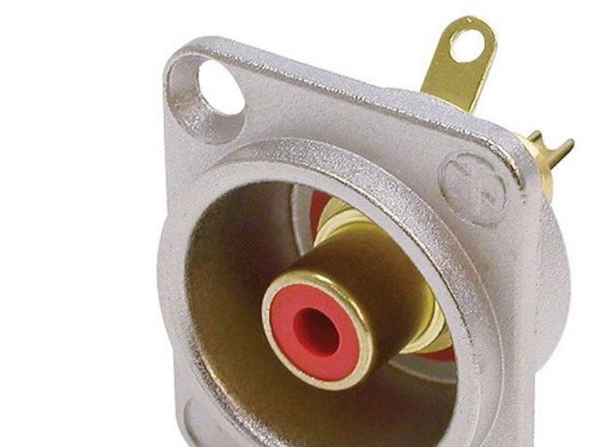 Neutrik Ntr-Nf2d-2, Rca, Sølv, Messing, Nikkel, Zink Stål, Nikkel, Ul 94 Hb, Iec 601-14, Ip 40, Iec 68-2-20, -30 - 80 °C
