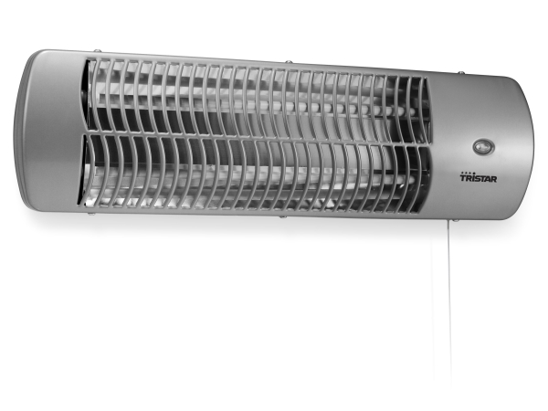 Tristar KA-5010, Elektrisk kvartsvärmare, IP24, inomhus, Vägg, Rostfritt stål, 1200 W | Uppvärmningsanordningar | GameStuff