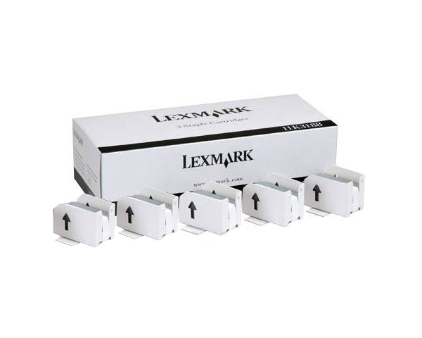 Lexmark - Häftklammermagasin (paket om 5000) - för Lexmark MX611de, MX611dhe, MX617de, MX622ade, MX622adhe, MX622de, XM3150, XM3250 | Skrivare - Bläck, toner & förbrukningsvaror - Övriga förbrukningsvaror | GameStuff