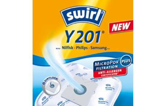 Swirl Staubbeutel Y201 - Staubbeutel - Weiß - 4 Stück(E) - 1 Stück(E)