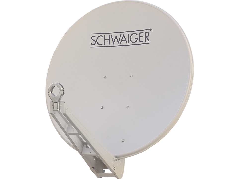 Schwaiger SPI085, 10,70 - 12,75 GHz, 39,3 dBi, Vit, 85 cm | TV, Ljud & Bild - TV & Hemmabio - TV Tillbehör | GameStuff