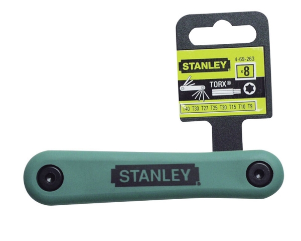 Stanley 4-69-263, 8 styck, 46 mm, 117 mm, 33 mm, 130 g, 8 styck | Verktyg & Verkstad - Skruvmejsel - Sexkantnycklar | GameStuff