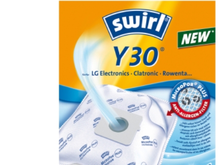 Swirl Staubbeutel Y30, Weiß, 166 Mm, 238 Mm, 76 Mm, 200 G, 4 Stück(E)