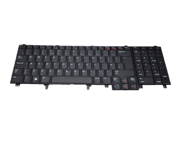 Dell Keyboard (English), Tastatur, Englisch, Tastatur Mit Hintergrundbeleuchtung, Dell