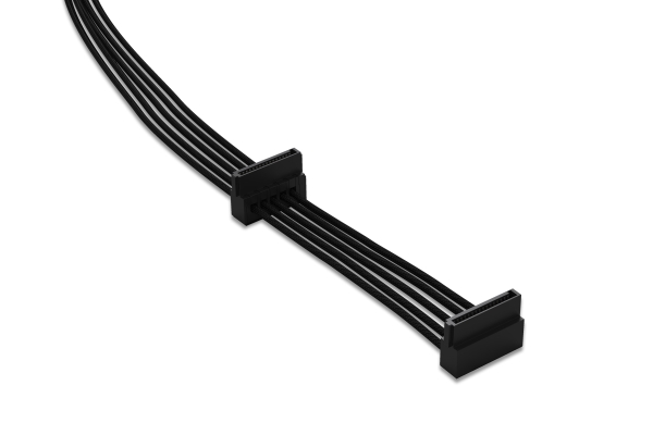 Be Quiet! Cs-3420, 0,4 M, 2 X Sata 15-Pin, Schwarz, Dark Power Pro 8- , Straight Power E9- , Pure Power L8- / Power Zone, 86 Mm, 230 Mm