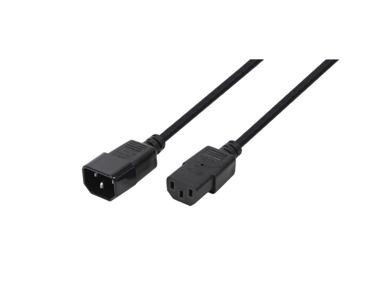 Logilink Cp091, 1,8 M, C14-Stecker, C13-Stecker, 250 V, 10/16 A