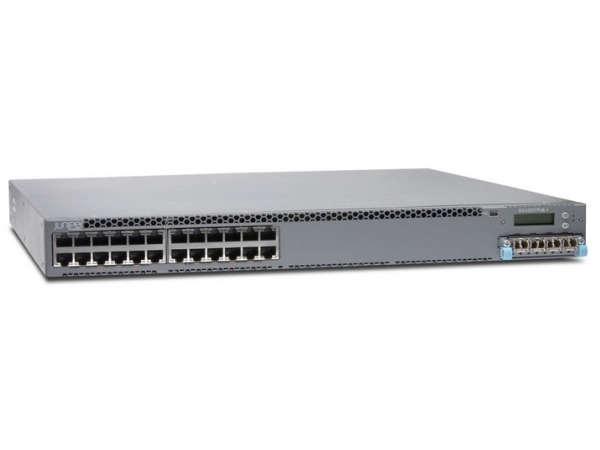 Juniper Networks Ex Series Ex4300-24T - Switch - L3 - Administreret - 24 X 10/100/1000 + 4 X 40 Gigabit Qsfp+ - Front Til Ryg-Luftstrøm - Monterbar P