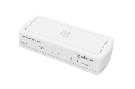Manhattan 560672, Unverwaltet, Fast Ethernet (10/100), Vollduplex