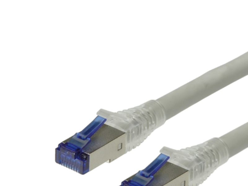 Roline S/Ftp Patch Cord Cat.6A, Solid, Grey 50M, Grå, 50 Mm