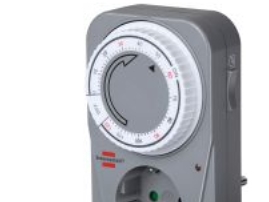Brennenstuhl Mc 120, Grå, Analog, Dreje, Ip20, 230 V, 50 Hz