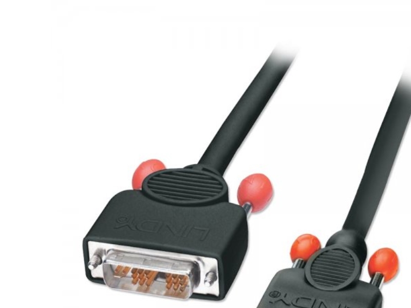 Lindy 3M Dvi-A-/Vga, 3 M, Dvi-A, Vga (D-Sub), Sort, Hanstik/Hunstik