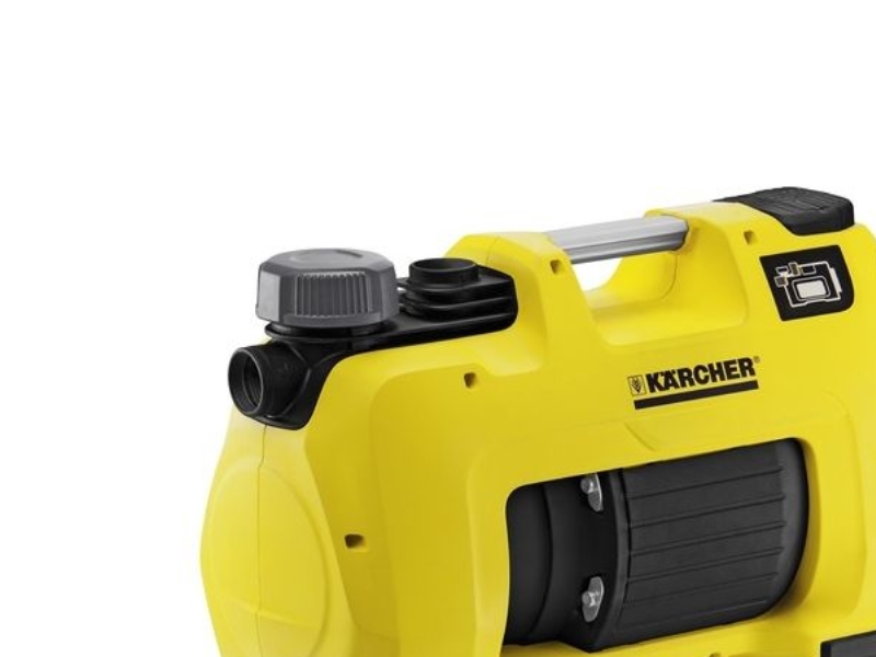Kärcher BP 3 Home & Garden, 800 W, 4 bar, 3300 l/t, Sort, Gul