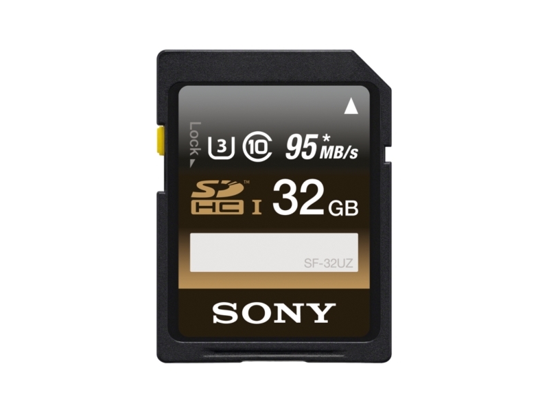 Sony SF-32UZ, 32 GB, SDHC, Klass 10, 95 MB/s, Svart | Foto och video - Foto- & videotillbehör - Minneskort | GameStuff