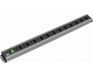 Bachmann Tradesman's strip - Stikkontakt - AC 230 V - 3,68 kW - udgangsstik: 12 - 2 m ledning