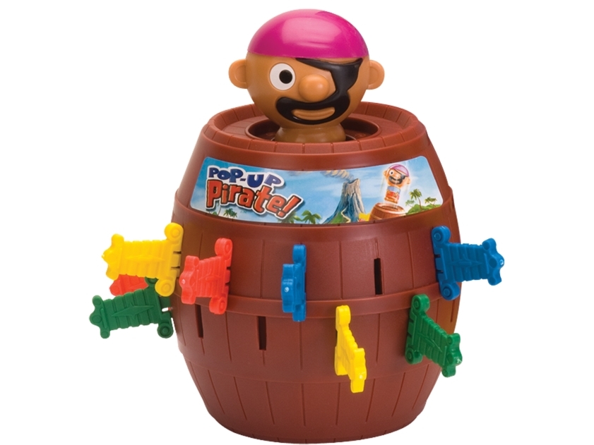 Spil, Pop-Up Pirat, Fra 4 år.