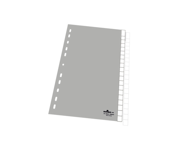 Durable 6443-10, Grå, Portræt, A4, 215 mm, 297 mm, 20 stk