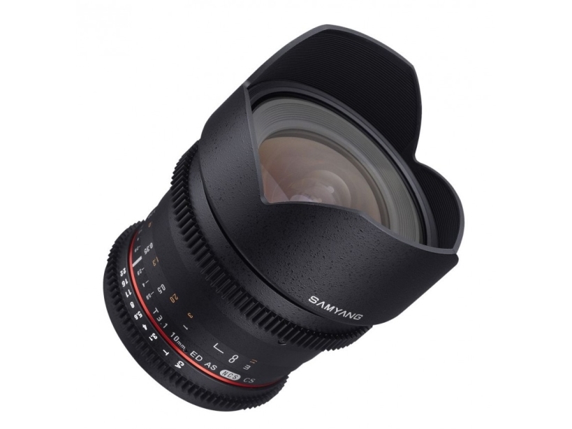 Samyang 10mm T3.1 Ed As Ncs Cs Vdslr Ultra Bredlinse 14/10 Nikon F