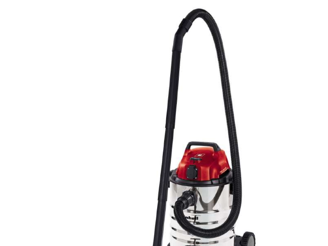 Einhell TH-VC 1930 SA, 2000 W, Tromle vakuum, Tør&våd, Poseløs, 30 L, 80 dB