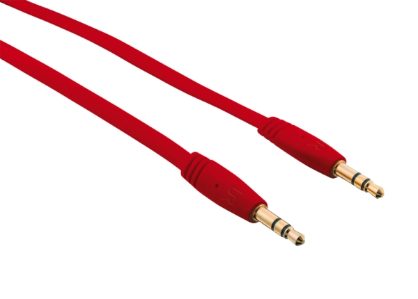 Trust Jack 3.5Mm - Jack 3.5Mm Kabel 1M Rød (Kabkatrulaud0003)
