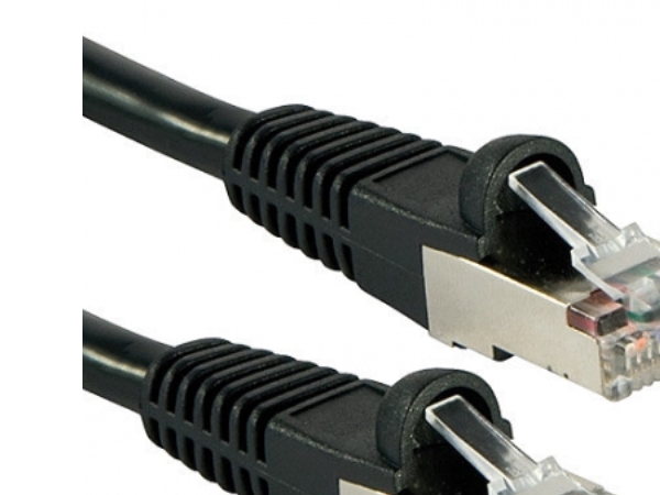 Lindy 47179, 2 m, Cat6a, S/FTP (S-STP), RJ-45, RJ-45, Sort