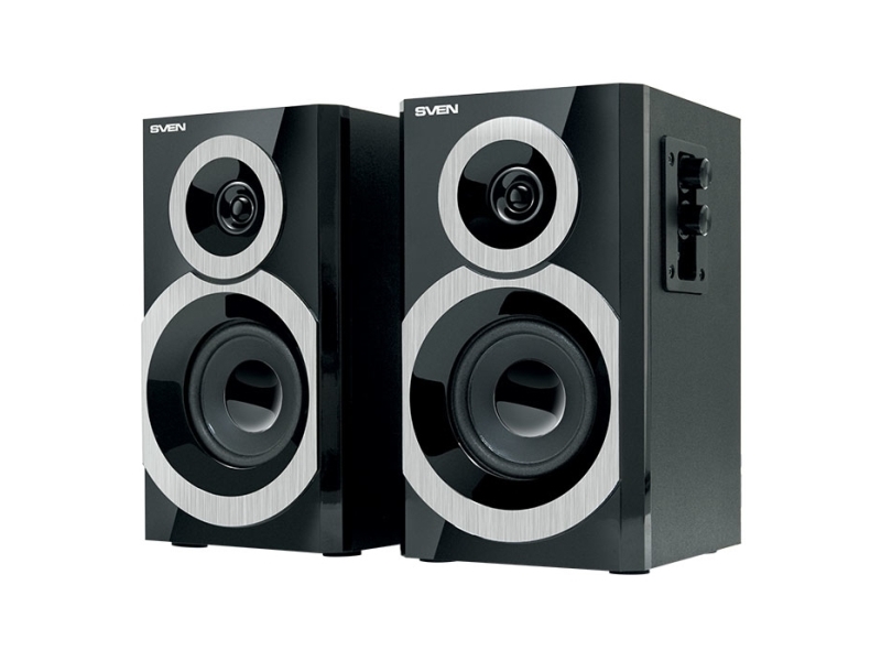 Sven Sps-619, 2-Wege, 2.0 Kanäle, Kabelgebunden, 20 W, 70 - 22000 Hz, Schwarz
