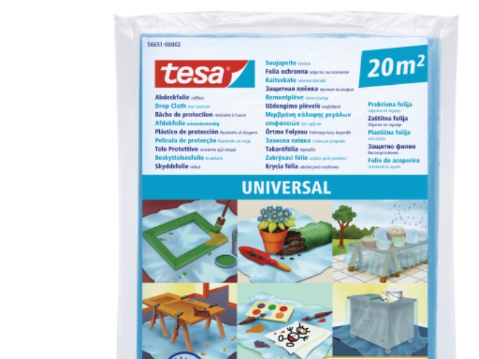 Tesa universal transparent 20 m2 målningsfilm (14851930) | Papper & Emballage - Förpackningstejp - Förpackningstejp | GameStuff