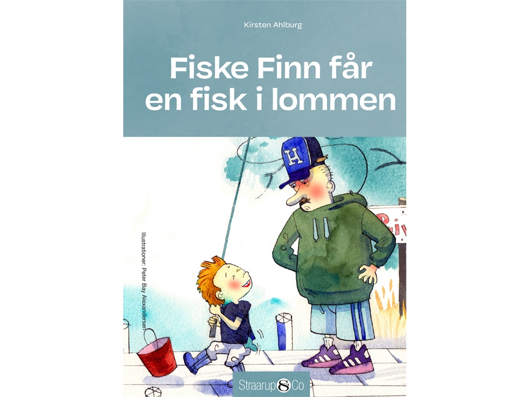 Fiske Finn Får En Fisk I Lommen | Kirsten Ahlburg