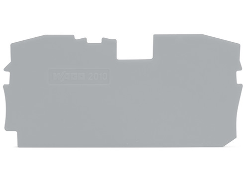 Wago 2010-1291, Kåpa för kopplingsplintar, Grå, 1 mm, 67,2 mm, 33,5 mm, 2,36 g | EL Artiklar - Andra EL - Samlare dosor och församlingar | GameStuff