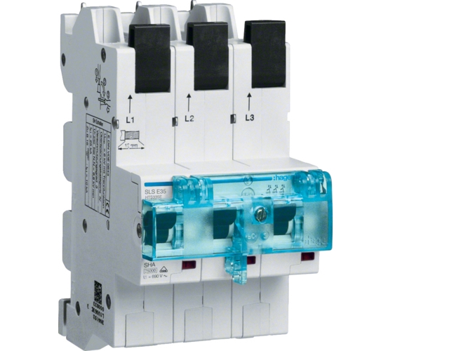 Hager Hts335e, 3P, 230-400 V, 35 A