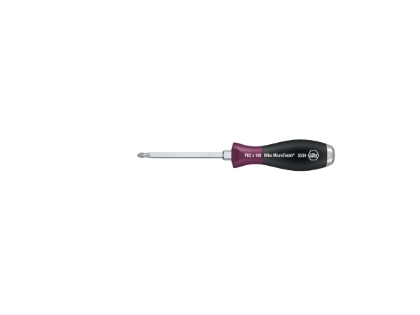 Wiha Microfinish Skruetrækker, Phillips Ph2 X 100 Mm