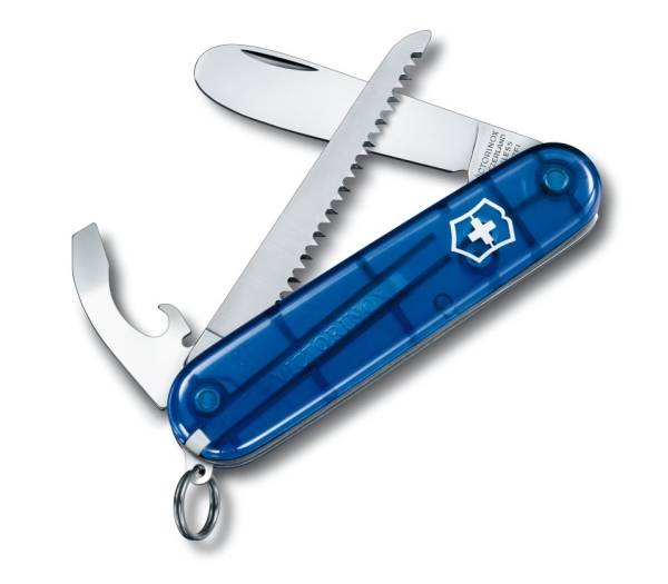 Victorinox My First, Slip joint knife, Kniv med flere værktøjer, Syntetisk ABS, 14 mm, 45 g