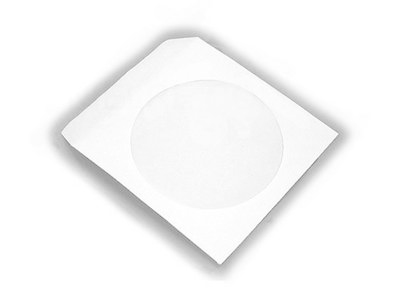 Mediarange Box62, Schutzhülle, 1 Disks, Weiß, Papier, 120 Mm, Rohs