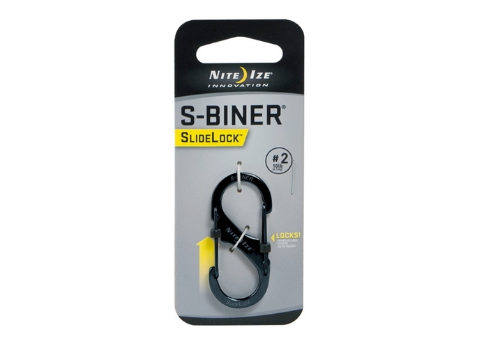 NITE Ize NI-LSB2-01-R3 Karbinhake SideLock S-Biner 2 50 mm x 22 mm x 8 mm 1 st | Utomhus - Outdoor utrustning | GameStuff