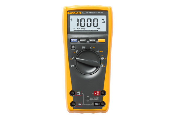 Fluke 177, 9V, 9 V, 90 mm, 43 mm, 185 mm, 420 g | EL Artiklar - Verktyg för EL - Test- och kontrollutrustning | GameStuff