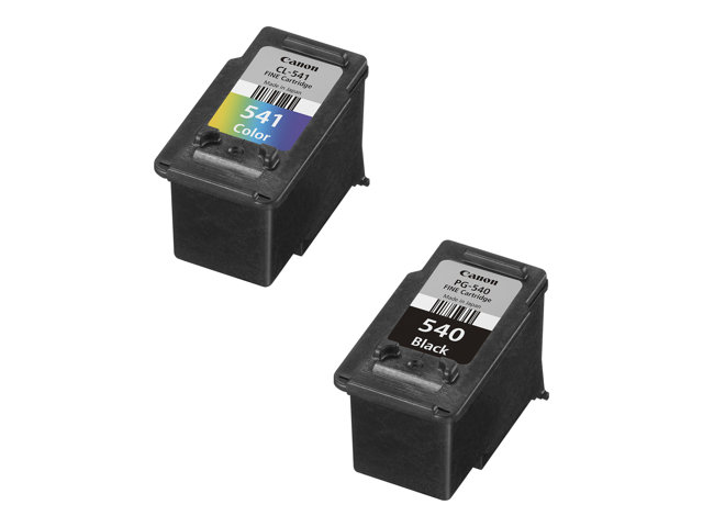 Canon Pg-540/Cl-541 C/M/Y Tinte Multipack, Standardertrag, Schwarz, Cyan, Magenta, Gelb, 2 Stück(E), 2465 Seiten, 180 Seiten, Multipack