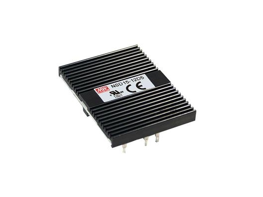 MEAN WELL NSD15-48D15, 18 - 72 V, 15 W, 15 V, 0,5 A, RoHS, 38,1 mm | DC - DC | GameStuff