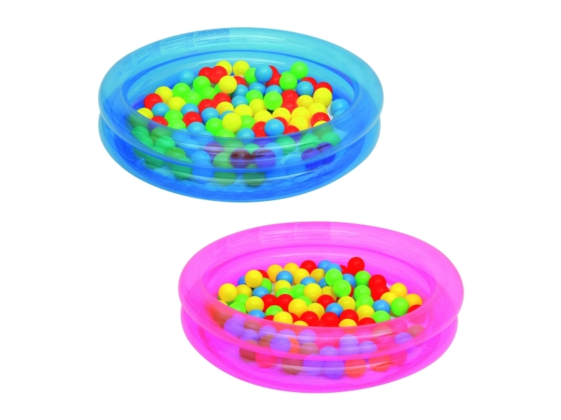 Bestway 51085, 73 L, 2 År, Vinyl, Blå, Lyserød