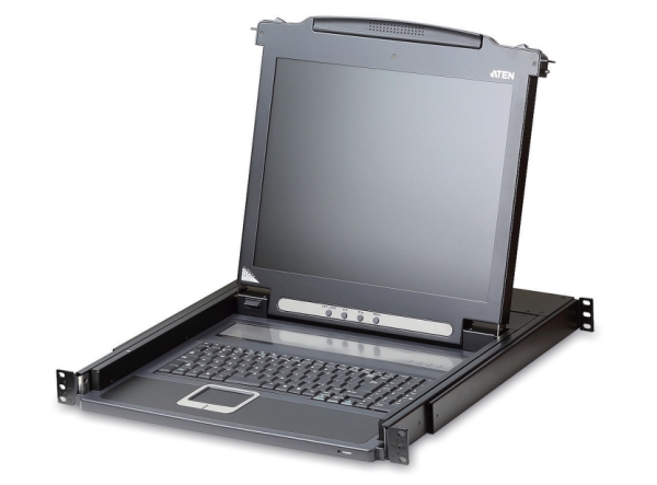 Aten Cl1000m - 1280 X 1024 Pixel - Schwarz - 1U - Metall - Kunststoff - Lcd - 50/60 Hz (Cl1000m-Ata-2Xk06a1g)