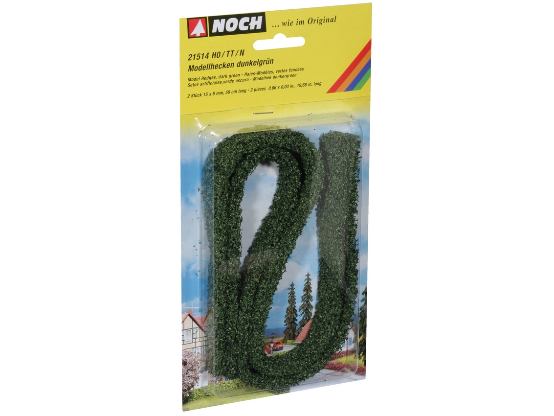 NOCH 21514 Häck 15 mm Mörkgrön | Hobby - Modelljärnväg - Markbyggnader | GameStuff