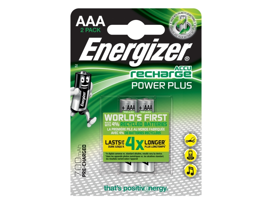 Energizer Accu Recharge - Batteri - (Genopladelige)