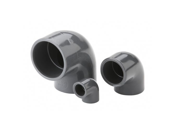 Fiap 2445, Polyvinylklorid (PVC), Avloppsrör knärör, Grå, 90°, 9 cm | Sällskapsdjur - Trädgårdsdamm - Byggnad av trädgårdsdamm | GameStuff